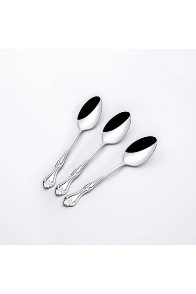 Nehir Lalezar Plain 6-Piece Tea Spoon Set