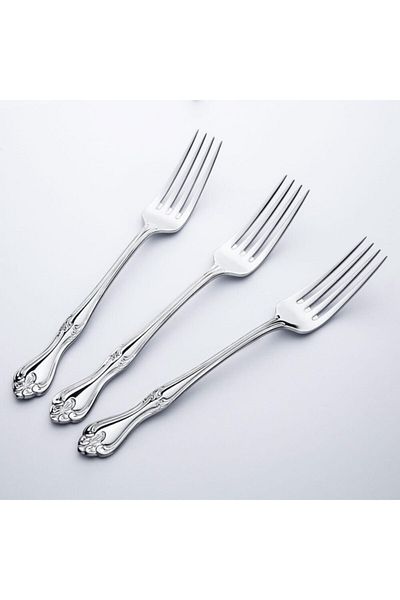 Nehir Lalezar Simple 6-piece Dinner Cutlery Set