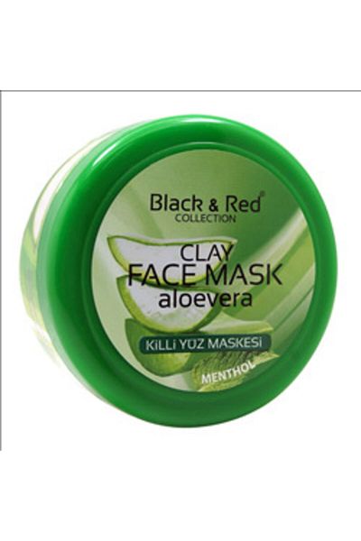 Black Red Collection Aloe Vera Face Mask