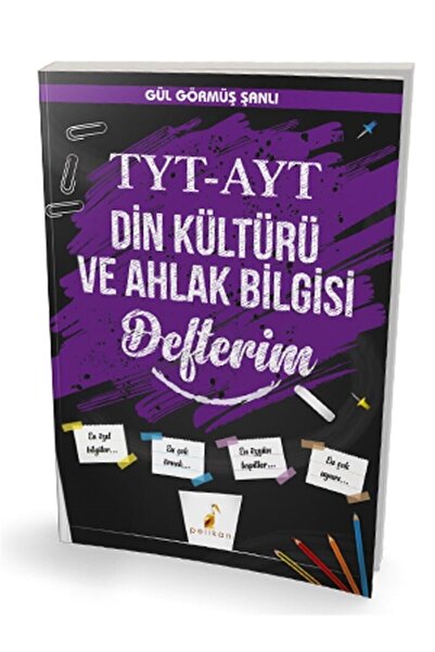 Genel Markalar Pelikan TYT AYT Din Kültürü ve Ahlak Bilgisi Defterim Pelikan ...