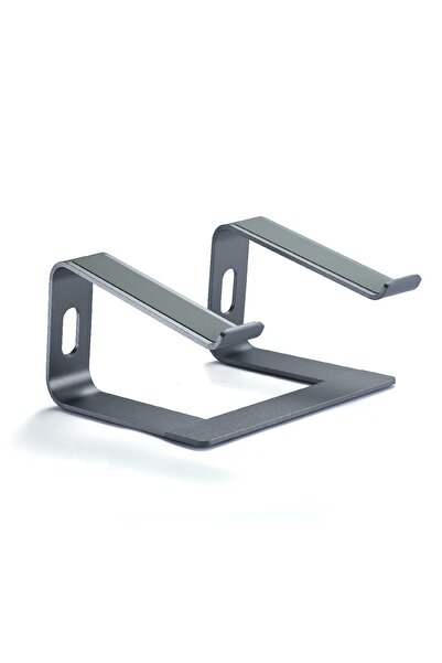 iDock Alüminyum Ergonomik Macbook Bilgisayar Standı Gri