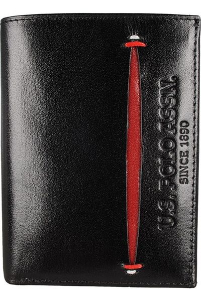 U.S. Polo Assn. Мъжки черен портфейл U.S. Polo Assn. - Plcz8384