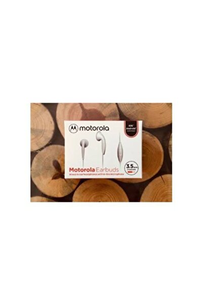 Motorola Earbuds 3,5mm Mikrofonlu Kulakdışı Kablolu Kulaklık