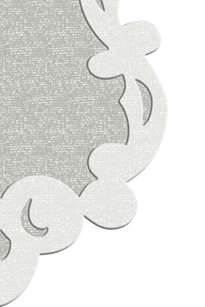 Alanur Home Papatya Lazer Kesim Kaymaz Taban Dijital Baskı Halı St600fg416gr