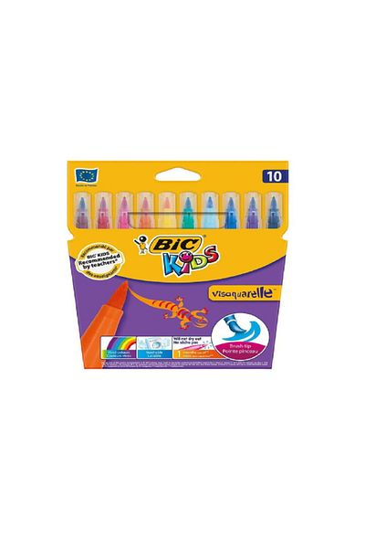 Bic Visaquarelle 10-Piece Felt Tip Set - Bıc