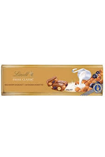 Lindt Milk Raisin Hazelnut Kuş Üzümlü ve Fındıklı Çikolata 300 gr