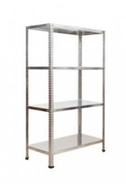Herrafburada Galvanizraf 4 Katlı Galvaniz Çelik Raf Arşiv Rafı Depo Rafı Kile...