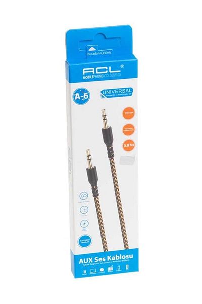 ACL كابل صوت A6 موديل Aux
