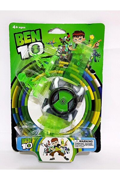 DLN Oyuncak Benten Saat Ben 10 Saat Figürlü Uzay Işıklı Ben Ten