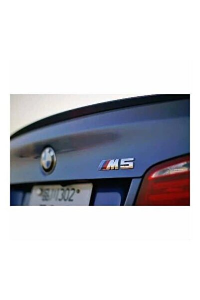 Genel Markalar Bmw M5 Uyumlu Büyük Boy Logo Metal Krom Döküm Bagaj Logo