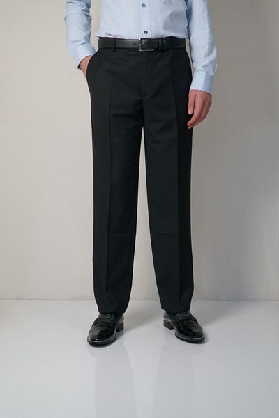 Bomonti Bomonti Classic Cut Oversized Polyviscon Fabric Trousers