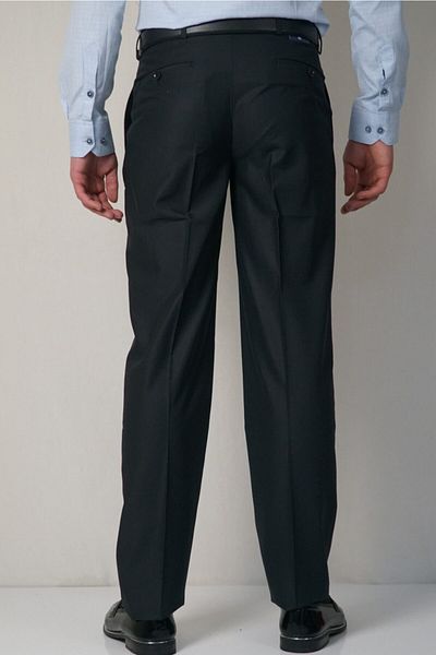 Bomonti Bomonti Classic Cut Oversized Polyviscon Fabric Trousers