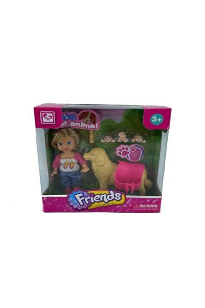 Birlik Oyuncak Birlik Yavru Köpekli Mini Manken Bebek K899-91