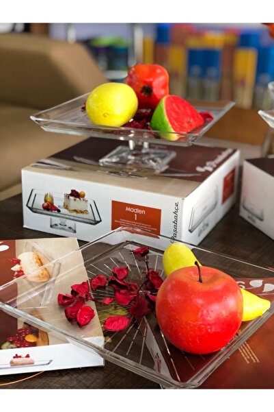 Paşabahçe Madlen Square Serving Plate 24X24 cm