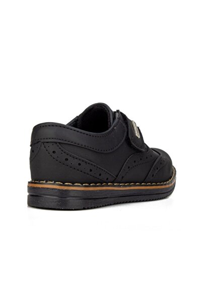 İmerShoes Erkek Çocuk Siyah Lacivert Günlük Klasik Ayakkabı Sünnet