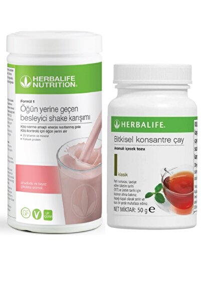 Herbalife Set Mini Ahududu Beyaz Çikolata Shake 50 gr
