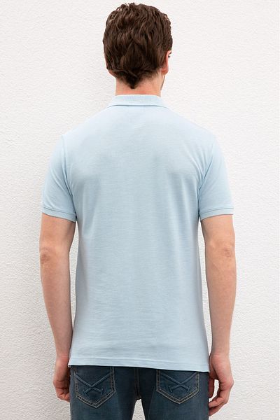 U.S. Polo Assn. Μπλε ανδρικό μπλουζάκι