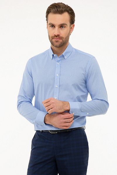 Pierre Cardin Ανδρικό πουκάμισο G021SZ004.000. 1011889 .VR036