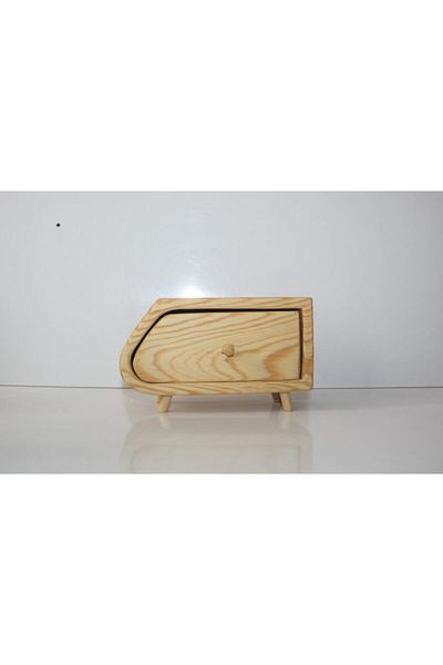 MBK AHŞAP Brown Decorative Wooden Box
