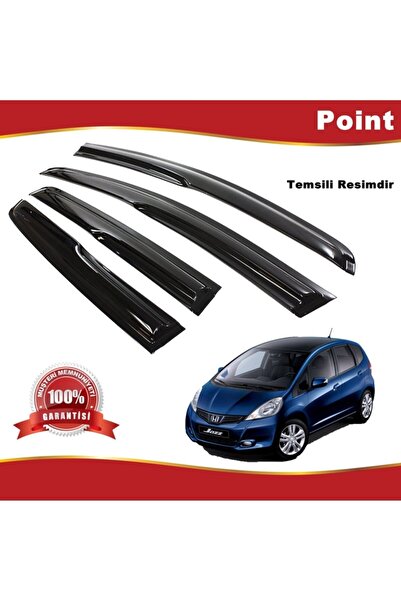 Point Honda Jazz Mügen Cam Rüzgarlığı 2009-2011 Arası 4 Lü Takım