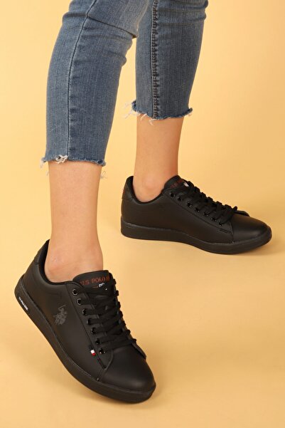 U.S. Polo Assn. Dámské černé tenisky – každodenní použití