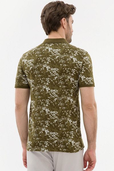 Pierre Cardin Ελαφρύ Χακί Slim Fit Polo T-shirt