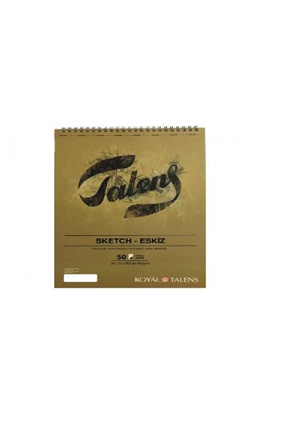 Talens Sketchbook 90 Gr A4 50 Yp Top Spiral