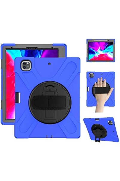 Ally Mobile Ipad Pro 12.9-inch 2021-2020-2018 Kılıf Kalem Yerli 3 Katmanlı St...