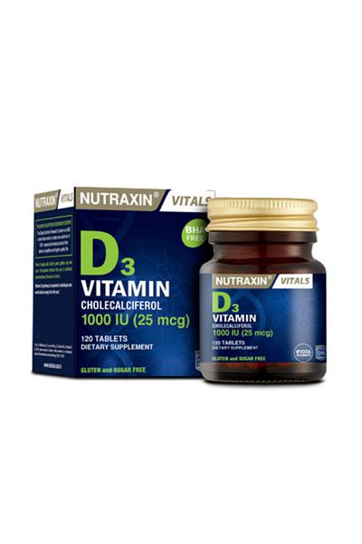 Nutraxin Immun-S and Vitamin D3 - 60 and 120 Tablets
