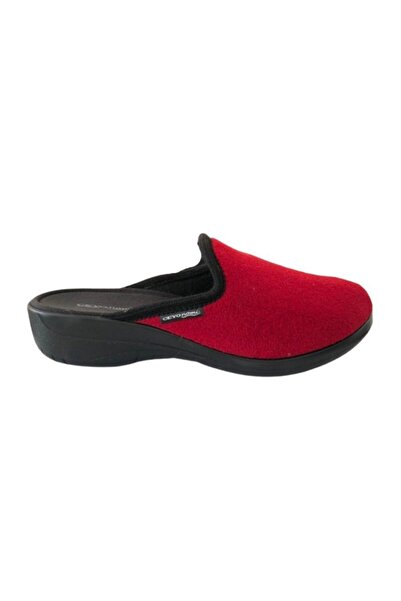 Ceyo Red Women's House Slippers - Ramona-3
