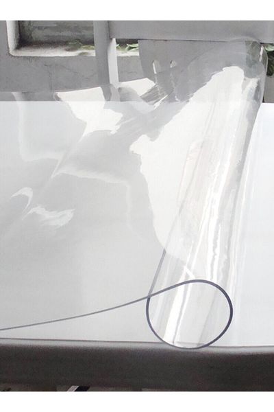 Keven Home Pvc Transparent Tablecloth 1.6mm 80x120 cm