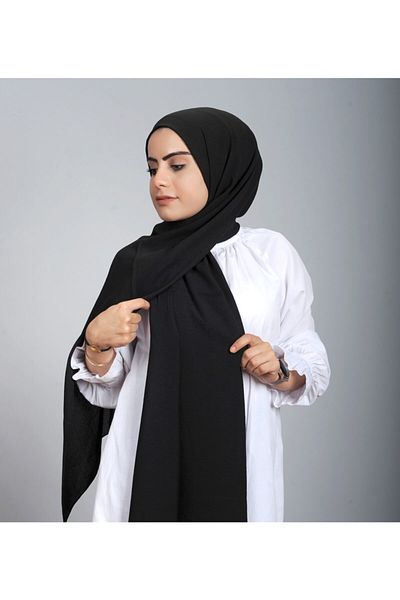 Quqqascarf Women's Black Jazz Shawl