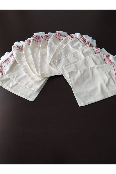 Kelebek Kese Bath Scrub 12 Pieces Thick with Elastics