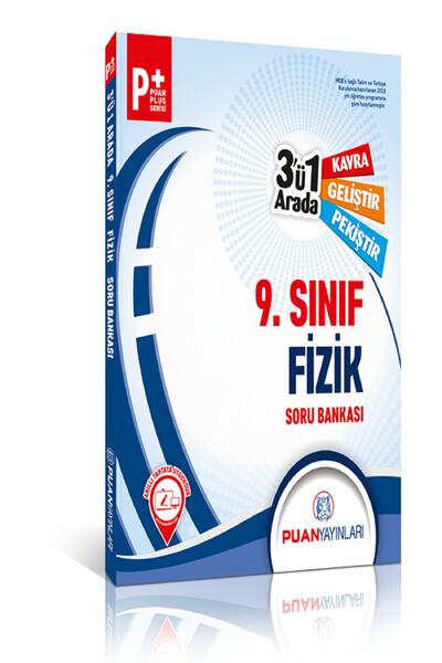 Puan Yayınları Puan - 9.sınıf Fizik 3'ü 1 Arada Soru Bankası