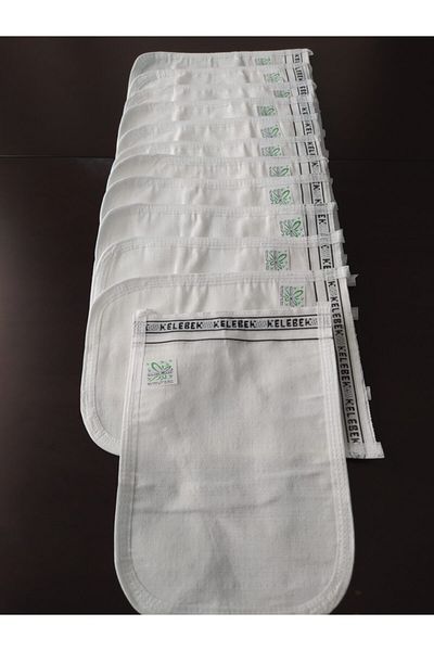Kelebek Kese Bath Scrub 12 Pieces Thin