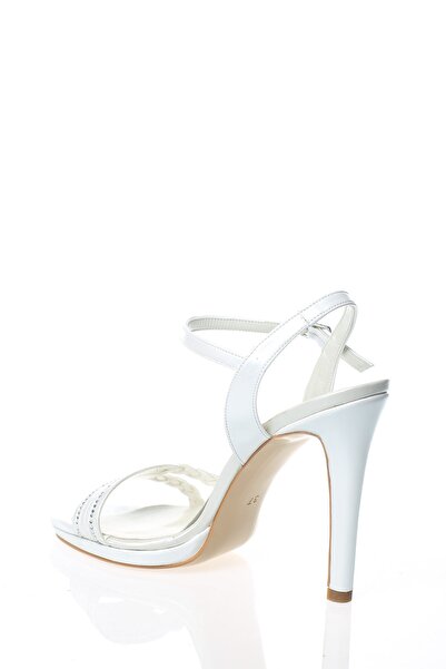 Çnr&Dvs Kadın Sedef Cilt Örgü Taş Abiye Ayakkabı Cnr91086