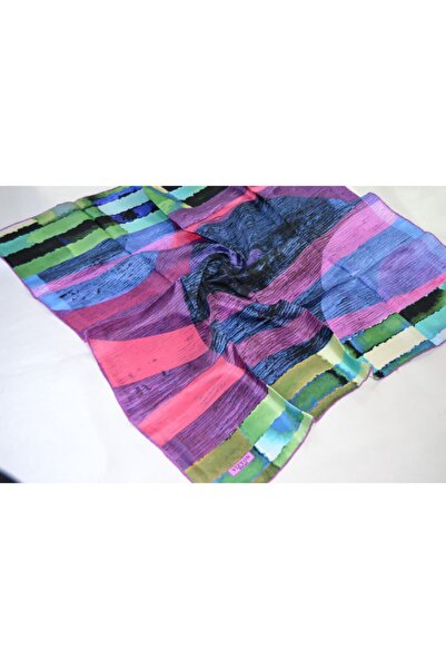VİZYON وشاح نسائي مصنوع من الحرير بنسبة 100%