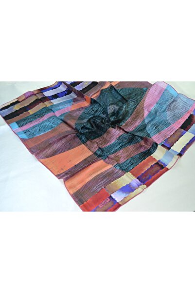 VİZYON وشاح نسائي مصنوع من الحرير بنسبة 100%