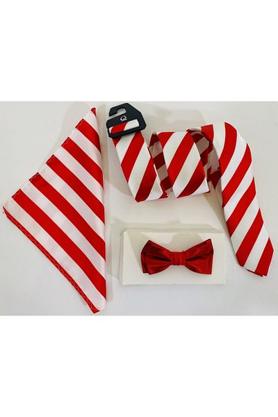 ChatonDor Unisex Tie-Bow Tie Set