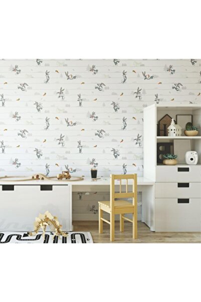 Adawall ADAKIDS 8934 Looney Tunes Bugs Bunny Desenli Duvar Kağıdı 10,6m2