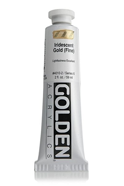 Golden Heavy Body Acrylıc 59 Ml Seri 6 Irıdescent Gold Fıne