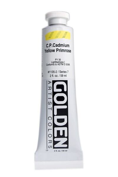Golden Heavy Body Acrylıc 59 Ml Seri 7 C.p. Cadmıum Yellow Prımrose