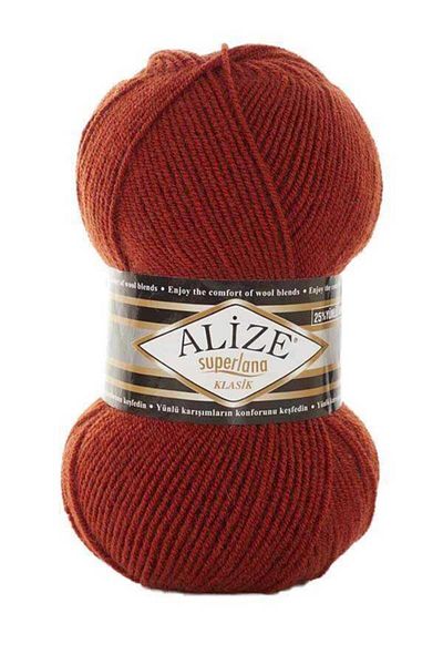 Alize Superlana Classic Tan Hand Knitting - 36 Double Knitting, 100 Gr.