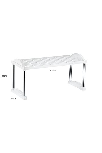 Carneil Metal Standing Layered Used Cabinet Countertop Shelf