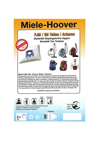 Miele 20 komada belih FJM GN vrećica za prašinu za usisivač - garantovano od ...