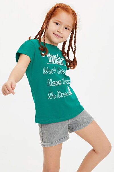 DeFacto Tricou imprimat cu maneca scurta