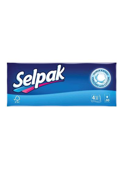 Selpak Unisex White Tissue Paper 10 Pack