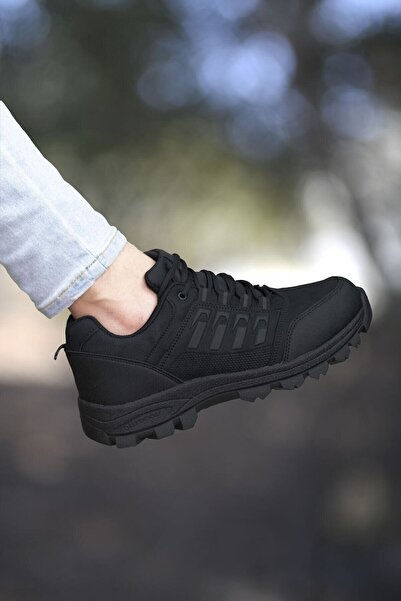 XStep Erkek Siyah Step X5 Trekking  Sneaker Ayakkabı