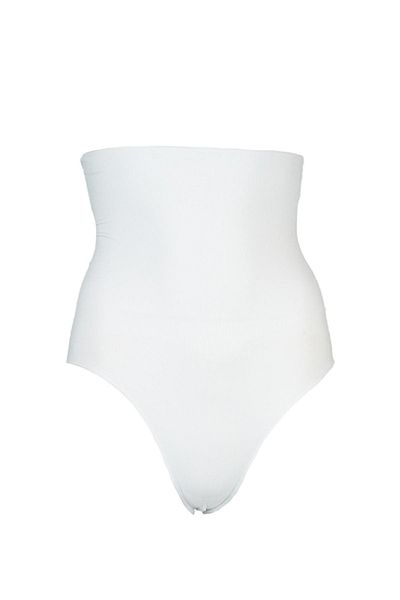 NBB Women's White Recovery Silicone High Waist Slip Corset