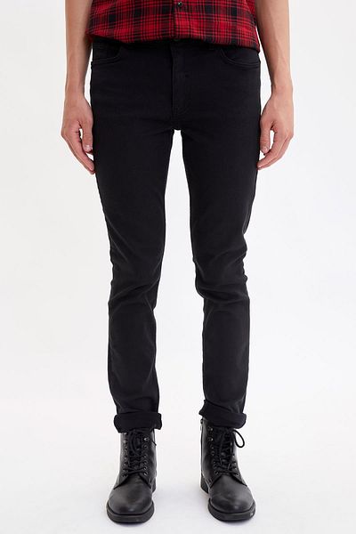 DeFacto Carlo Skinny Fit υφαντό παντελόνι